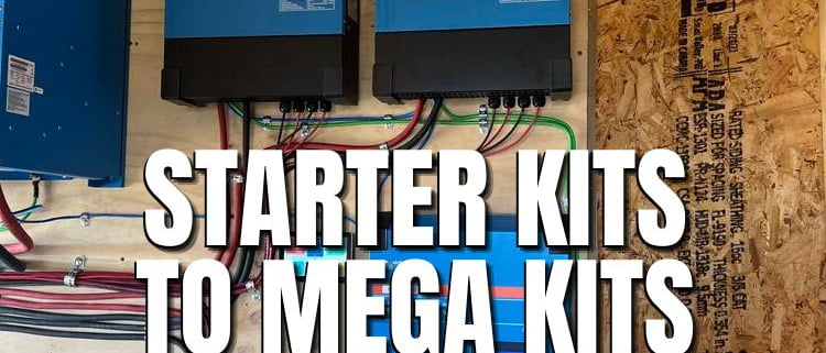 starter kits to 10000w mega solar power