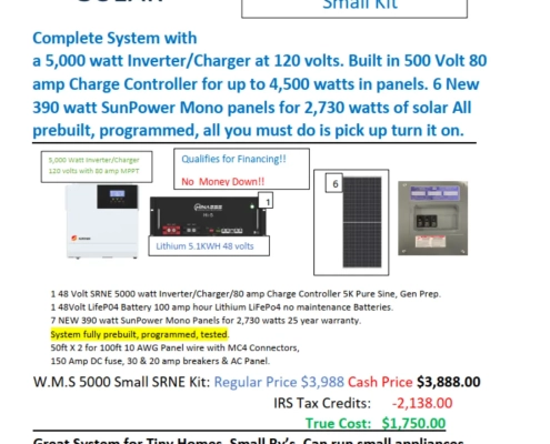 5000w most affordable solar kit